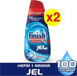 Finish Hepsi Bir Arada Konsantre Jel Bulaşık Makinesi Deterjanı 2 X 1 L