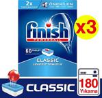 Finish Powerball Classic 60 Adet 3'lü Paket Bulaşık Makinesi Tableti