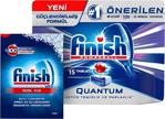 Finish Quantum 15 Adet Bulaşık Makinesi Tableti + 1500 Gr Tuz