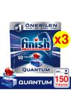 Finish Quantum 150 Tablet Bulaşık Makinesi Deterjanı (50x3)