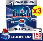 Finish Quantum 50 Adet 3'Lü Paket Bulaşık Makinesi Tableti