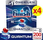 Finish Quantum 50 Adet 4'Lü Paket Bulaşık Makinesi Tableti