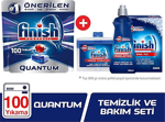 Finish Quantum Bulaşık Deterjanı 100 Tablet + Temizlik Bakım Seti