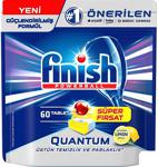 Finish Quantum Limon 60 Adet 3'lü Paket Bulaşık Makinesi Tableti