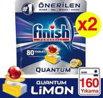 Finish Quantum Limon 80 Adet 2'Li Paket Bulaşık Makinesi Tableti