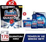 Finish Quantum Max 170 Bulaşık Deterjanı + Temizlik & Bakım Seti