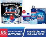 Finish Quantum Max Bulaşık Deterjanı 85 Tablet + Temizlik Ve Bakım Seti