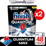 Finish Quantum Max X2 Bulaşık Makinesi Deterjanı 48 Kapsül