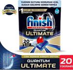 Finish Quantum Ultimate 20 Kapsül Bulaşık Makinesi Tableti