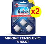 Finish Tablet 3'lü 2 Adet Bulaşık Makinesi Temizleyici