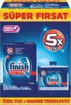 Finish Tuz 1,5Kg + Finish Makine Temizleyici 250 Ml