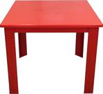 Fiore Çocuk Masası Plastik Kırmızı H40 1-3 Yaş Için