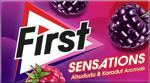 First Sensations Ahududu & Karadut Aromalı 27 Gr Sakız