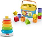 Fisher Price Renkli Halkalar & "Renkli Bloklar Eğitici Ve Eğlenceli Oyuncak Seti