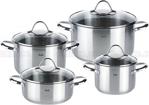 Fissler Paris 4'lü 8 Parça Tencere Seti