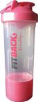 Fitback Shaker Pembe (500 Ml)