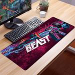 Fi̇tgame 70X30 Xl Hyperbeast 3 Mm Kauçuk Kaymaz Taban Oyuncu Gaming Mouse Pad