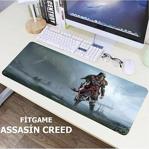 Fi̇tgame Assasın Creed 90X40 Cm Xxl 3Mm Kauçuk Kaymaz Taban Oyuncu Gaming Mouse Pad