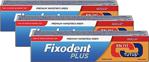 Fixodent Plus Premium Güçlü Tutuş 40 Gr 3 Adet Diş Protez Yapıştırıcı