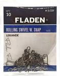 Fladen Lekande Rolling Swivel W.Snap Klipsli Fırdöndü 8