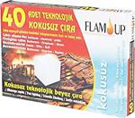 Flam Up Teknolojık Beyaz Çıra 40'Lı