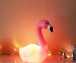 Flamingo Gece Lambası Dekoratif Lamba Pembe