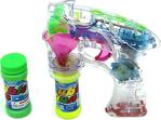 Flash Bubble Gun Pilli Işıklı Köpük Tabancası