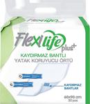 Flexi Life Flexilife Hasta Altı Bezi Kaydırmaz Bantlı Yatak Koruyucu Örtü 60X90 Cm 30 Lu 1 Paket