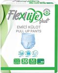 Flexi Life Flexilife Plus Ped Emici Külot Yetişkin Hasta Bezi Medium Boy 30 Lu 4 Paket