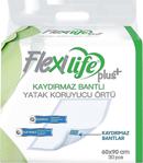 Flexi Life Kaydırmaz Bantlı Yatak Koruyucu 60X90Cm - 30'Lu Paket