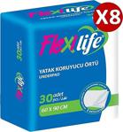 Flexi Life Yatak Koruyucu Örtü 60X90Cm 30Lu 8 Paket 240 Adet