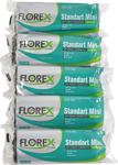 Florex Standart Mini Şeffaf Çöp Torbası 44X45 Cm 5 Rulo