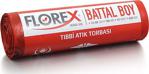 Florex Tıbbi Atık Baskılı Battal Çöp Poşeti 630 Gr (10 Rulo / 100 Adet)