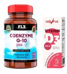 Flx Coenzyme Q-10 200 Mg Hyaluronik 60 Tablet Nevfi̇x D3