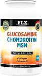 Flx Glucosamine Chondroitin Msm Collagen Vitamin D 180 Tablet