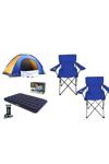 Flyball 4 Kişilik Kamp Çadırı Seti Çadır - Yatak - Sandalye - Pompa Dahil
