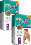 Flyfix Bebek Bezi 4 Numara 7-18 Kg 104 Adet Ultra Ekonomik Paket