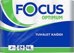 Focus Optimum 2 Katlı 24 Rulo 2'li Paket Tuvalet Kağıdı