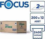 Focus Optimum Z Katlı Havlu 200'Lü 24 Paket 20 X 24 Cm