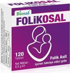 Folikosal Folik Asit 400 Mcg 120 Tablet