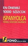 Fono Yayınları En Önemli 1000 Sözcük Ispanyolca & Temel Sözcük Hazinesi