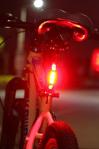 For Prime Usb Şarjlı Bisiklet Ön Fener Ve Arka Far Stop Uyarı Lambası 2'Li Set