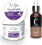 For You Gold Yaşlanma Karşıtı Kolajen Krem Anti-Aging Kırışıklık Karşıtı &Collegen Serum