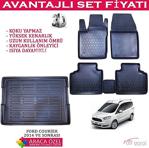 Ford Courier 3D Oto Paspas Ve 3D Bagaj Havuzu (2014 Ve Üzeri)