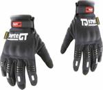 Forte Gt Unisex Siyah Thermotex Hava Dokunmatik Motosiklet Eldiveni