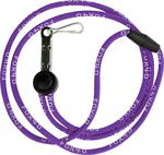 Fox 40 9950Dz Breakaway Neck Lanyard Düdük İpi Mor