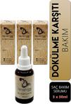 Freshen Hair Dökülen Yavaş Uzayan Saçlara Özel Bitkisel Saç Bakım Serumu 3 X 30 Ml