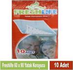 Freshlife 60X90 Cm 10 Adet 6'Lı Paket Yatak Koruyucu Örtü