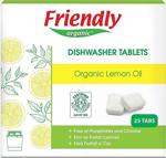 Friendly Organic Limon Yağı Bulaşık Makinesi Tablet Detarjan 25 Tabs