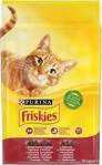 Friskies Etli Tavuklu Ve Sebzeli Yetişkin Kedi Maması 10Kg 4 Adet Yaş Mama Hediyeli